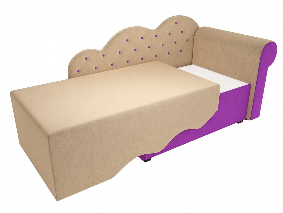Детские диваны, Детский диван Тедди-1, правый угол, микровельвет