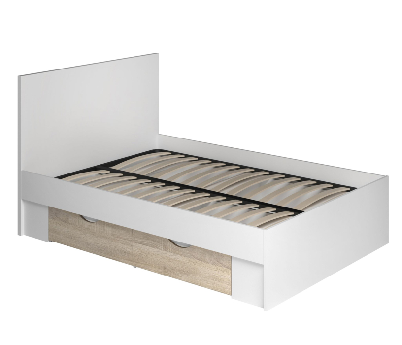 Кровати 140х200, Кровать Фреш с ящиками КРФР 3-Я-1400