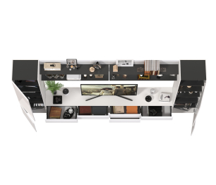 Сидней мебель в гостиную модульная № 121