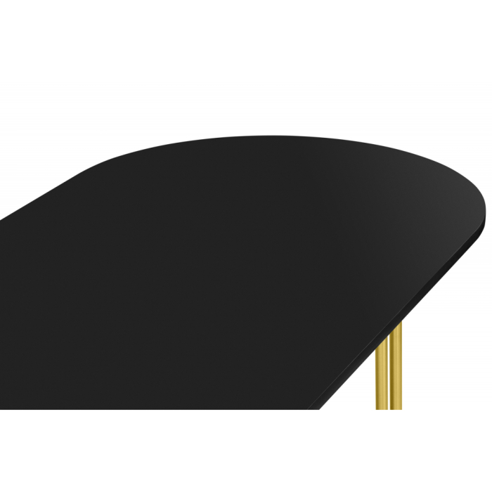 Обеденные столы, Стол Хьюго О 160 х 90 (золотые ноги)