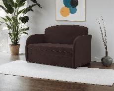 Диваны кровати со спальным местом, Диван прямой выкатной Малютка (Велюр)