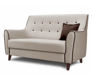 Диван прямой нераскладной Муссон, микровелюр