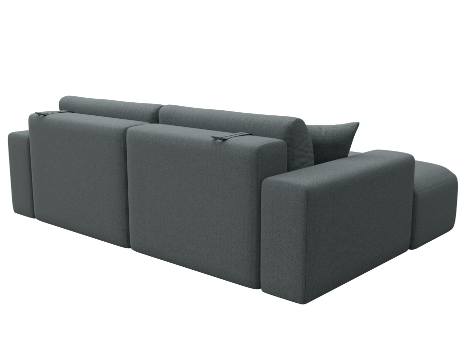 Диваны угловые в гостиную, Диван угловой Лига-036 НПБ Классик левый угол, рогожка Амур