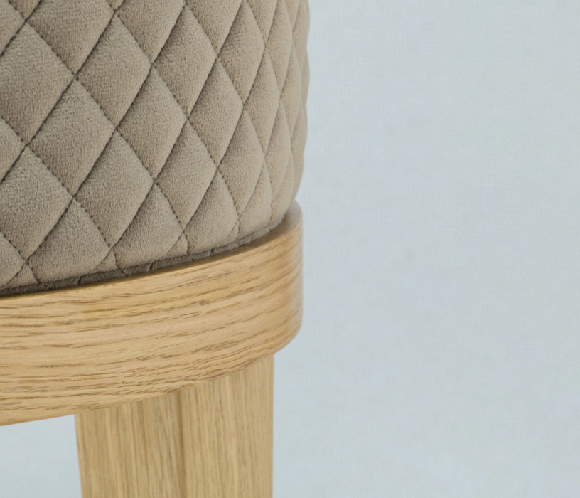 Банкетки, Пуф King, съемный чехол, велюр (стёганый)