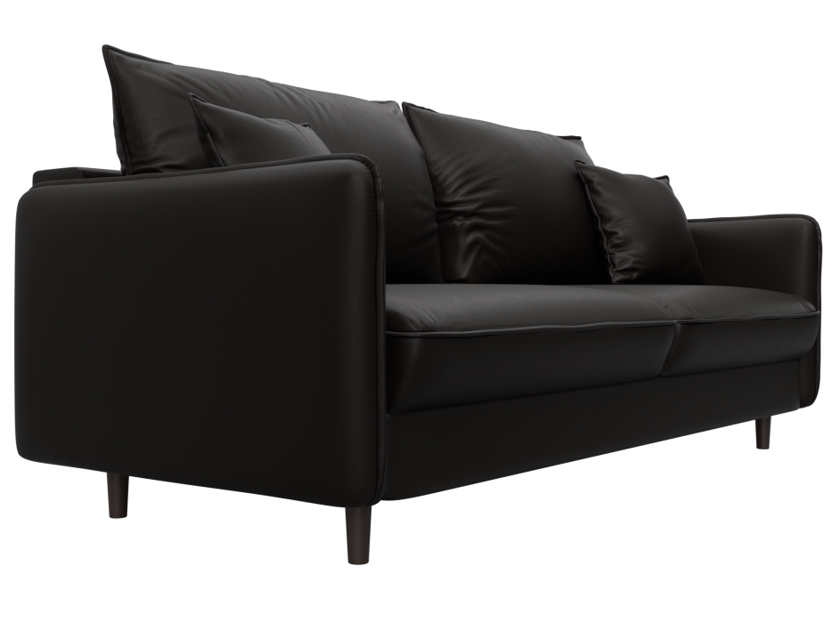 Диваны с ящиком для белья, Диван прямой Лига-064 НПБ, экокожа GRIFON