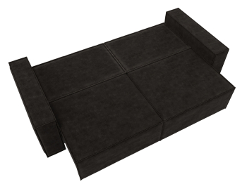 Диван прямой Куба, велюр BRUT