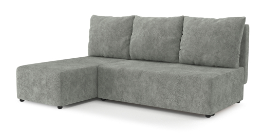 Угловой диван Каир Lux, велюр, левый