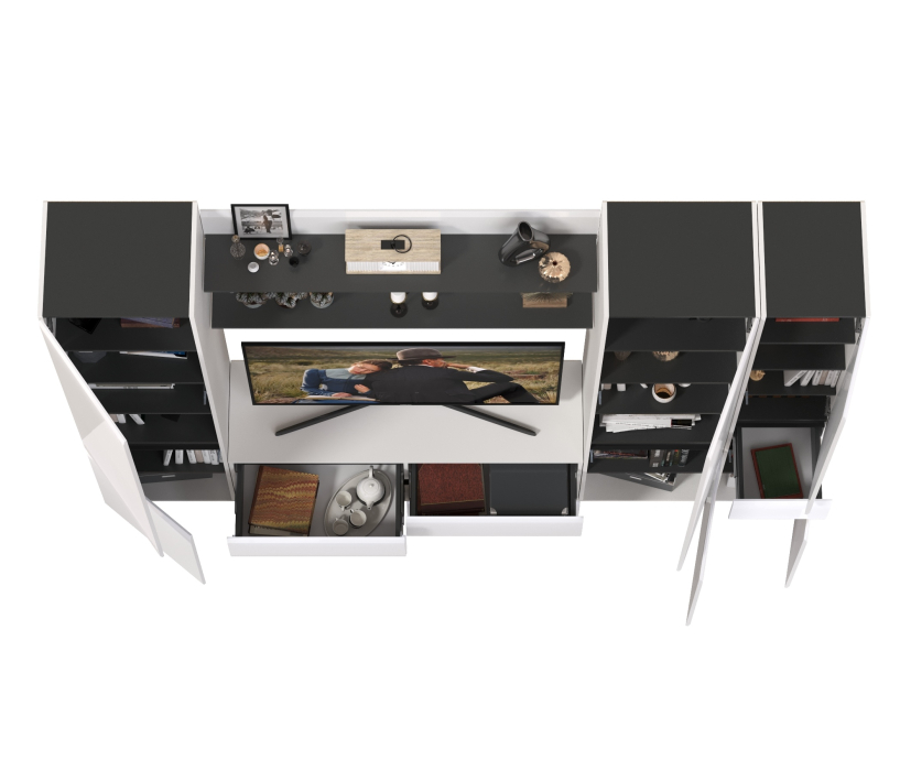 Стенки для гостиной, Сидней Комплектация № 63