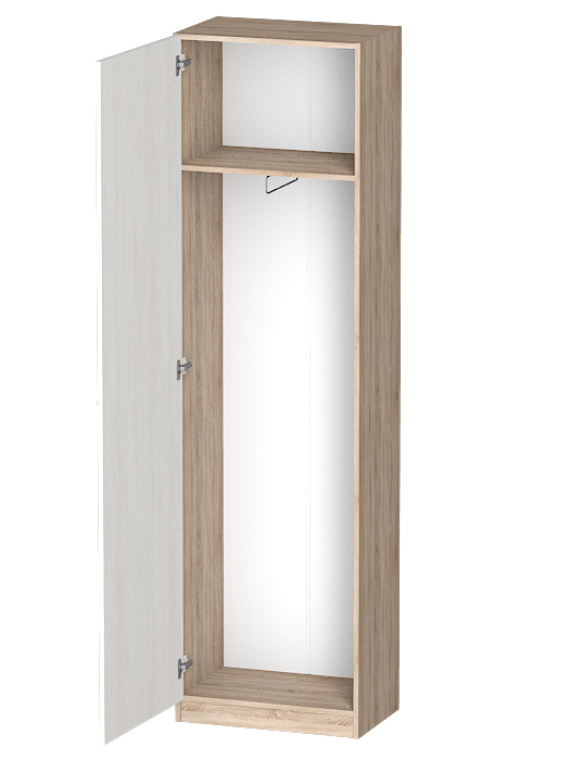Для одежды, Распашной шкаф Лайф для одежды 60*40*215 Дуб сонома