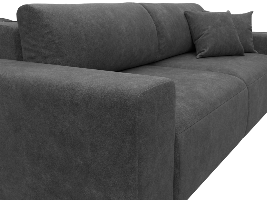 Диваны еврокнижки, Диван прямой Лига-036 НПБ Классик, велюр BRUT