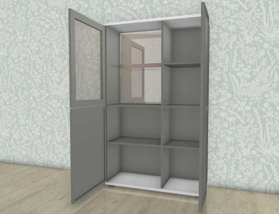 Шкафы двухстворчатые, Модульная система Карина Шкаф ШК-1084