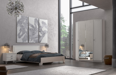 Шкаф Лежер ШК-3118, бодега белая