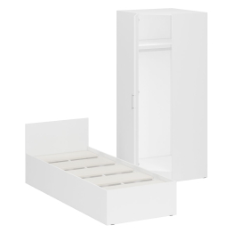 Кровать односпальная 800 с угловым шкафом Стандарт