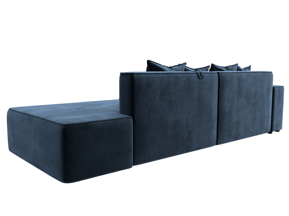 Диваны угловые в гостиную, Диван угловой Лига-079 угол левый, велюр TOWER