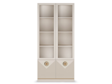 Витрины, Капри шкаф-витрина двухдверная