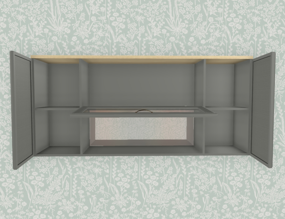 Настенные полки, Модульная система Карина Антресоль АН-1016