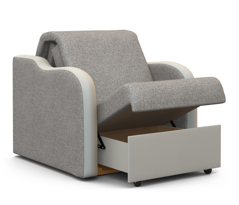 Кресла-кровати, Кресло-кровать Коломбо 60 экокожа/рогожка