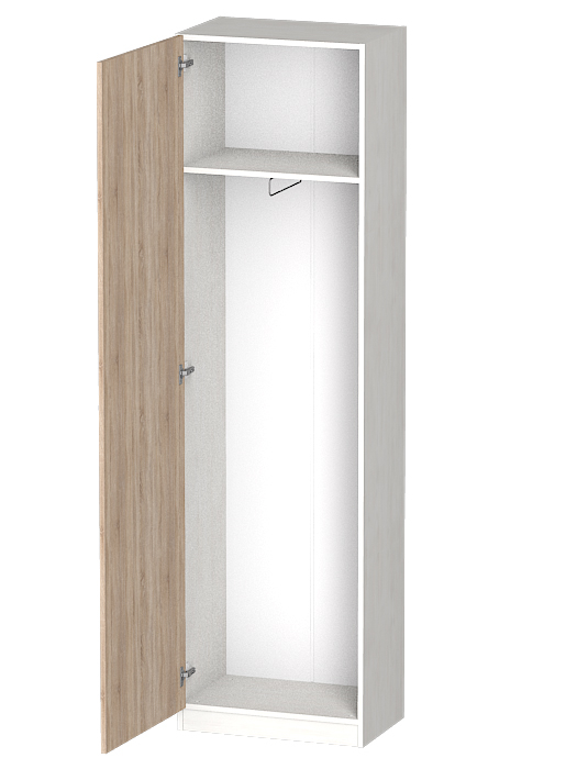 Для одежды, Распашной шкаф Лайф для одежды 60*40*215 Северное дерево