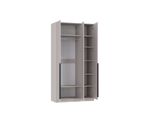 Шкаф для одежды 67.12 Брандо (3-х дв.) МДФ