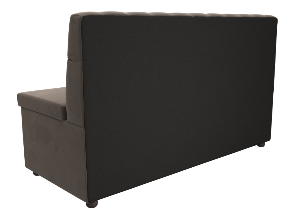 Диваны прямые кухонные, Кухонный прямой диван Вента, велюр