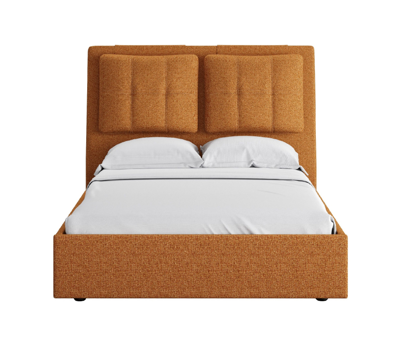 Кровати с мягким изголовьем, Кровать Ester 1400 Жаккард
