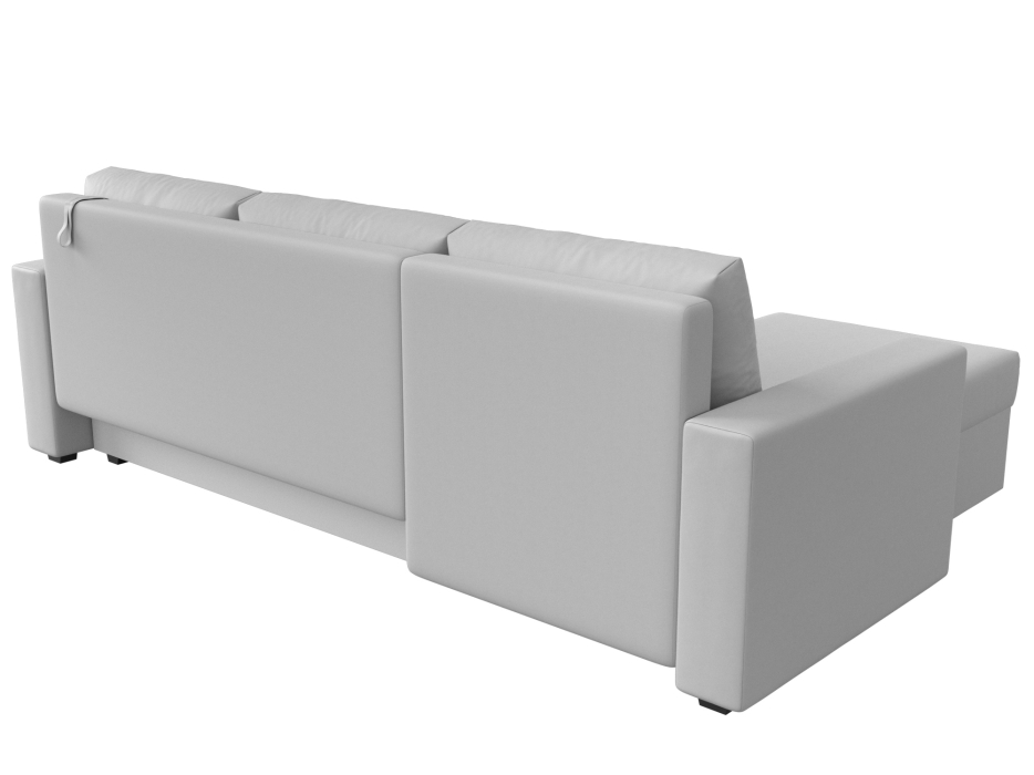 Диваны угловые в гостиную, Угловой диван Траумберг Лайт левый угол, экокожа