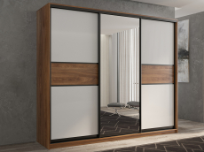 Шкафы-купе 3-х дверные, Шкаф-купе 3х дверный Кааппи 10 240х60