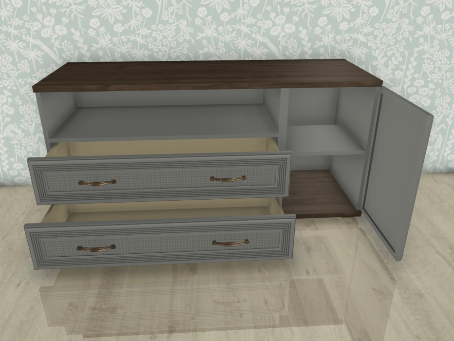 ТВ-тумбы, Модульная система Карина Тумба ТБ-1023