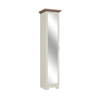 Для одежды, Шкаф однодверный с зеркалом и полками Шерри ШК-1Z