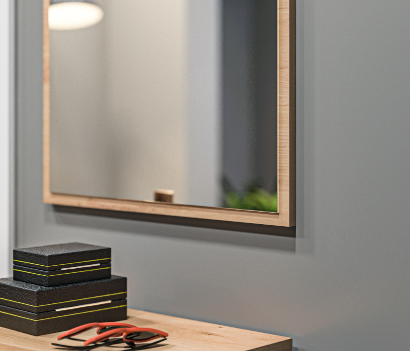 Зеркала в спальню, Зеркало Сидней СБ-2582 Дуб дикий