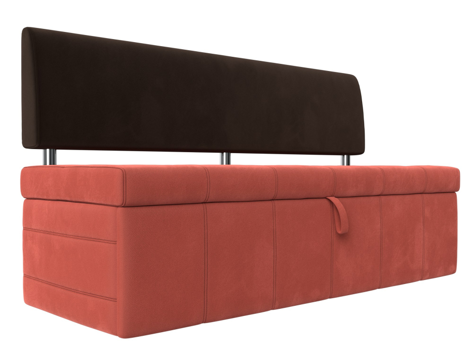 Диваны прямые кухонные, Кухонный прямой диван Стоун, микровельвет