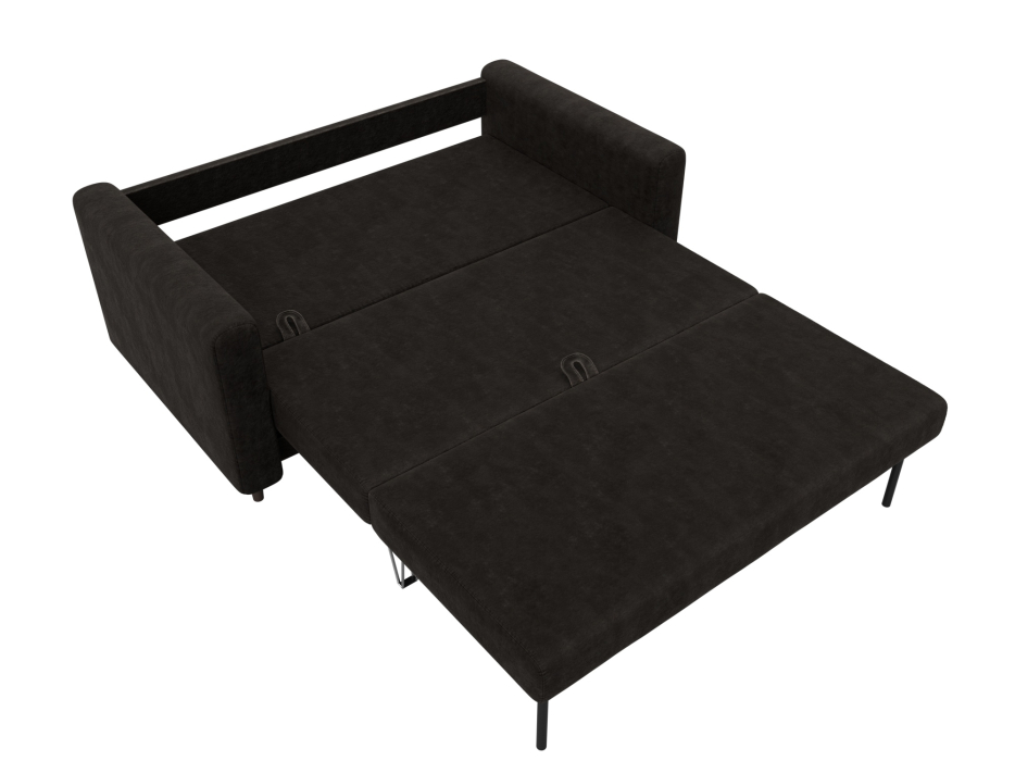 Диваны кровати прямые, Диван прямой Лига-070, велюр BRUT