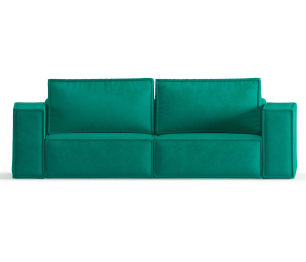 Диван-кровать Loft, независимый пружинный блок, велюр
