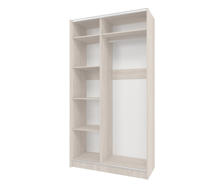 Шкафы-купе, Шкаф-купе Манхеттен М 1213х2300х555, 2 зеркала