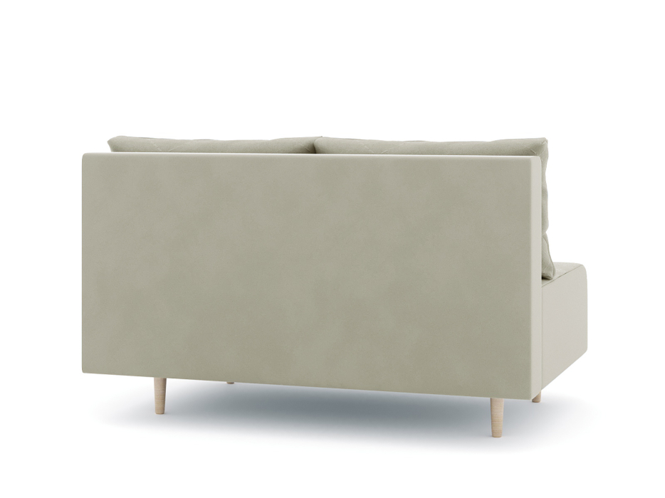 Дизайнерские диваны для гостиной, Диван прямой нераскладной Милли мини 2-х  местный без подлокотников, велюр