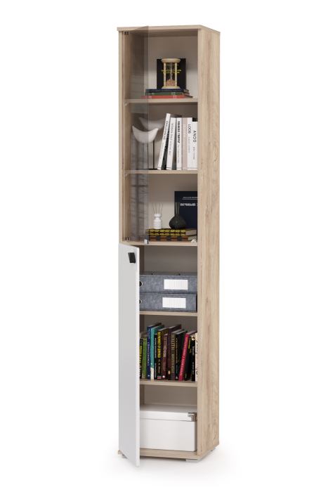 Стеллажи, Шкаф-пенал Бостон 13.155