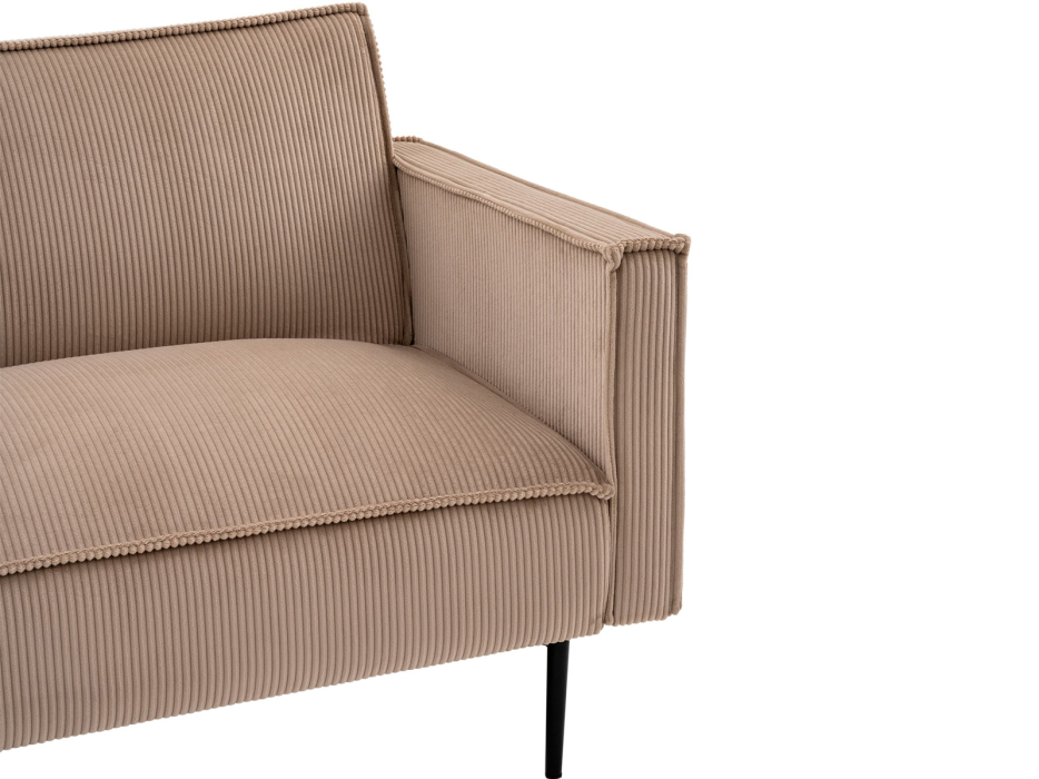 Диваны кровати со спальным местом, Диван прямой STOOL GROUP Кассель велюр рельефный