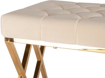 Банкетка-скамейка STOOL GROUP ИНСИГНИЯ (Сталь золото)