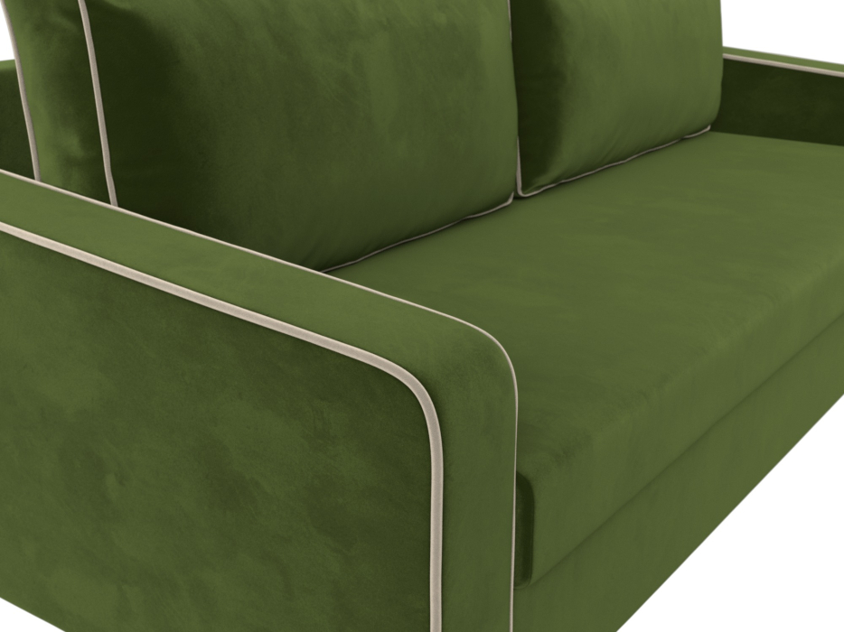 Диваны еврокнижки, Прямой диван Лига-009, микровельвет