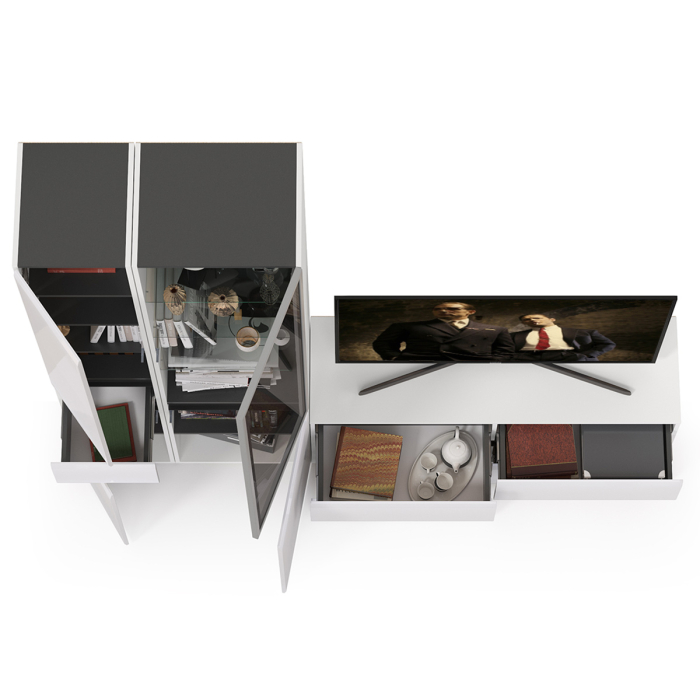 Стенки для гостиной, Сидней комплектация № 24