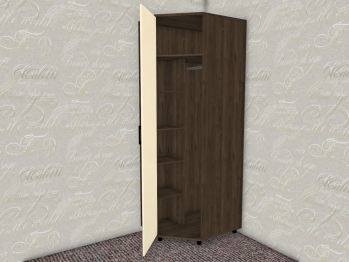 Модульная система Грейс Шкаф ШК-5018  Гикори Джексон Темный