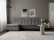 Диваны угловые в гостиную, Угловой диван Монако-2 ППУ, велюр