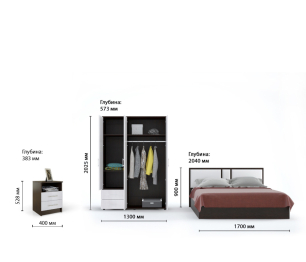 Милена СВ-475 кровать