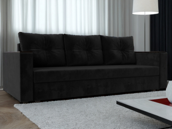 Диван прямой Атланта без стола, велюр