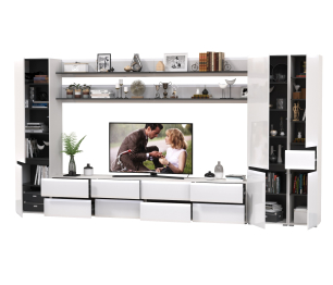 Стенка для гостиной модульная Сидней комплектация № 117