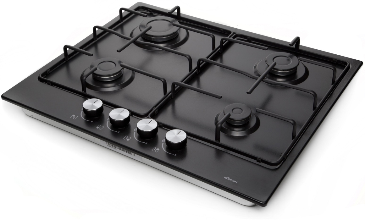 Встраиваемые варочные панели, Газовая варочная панель Konigin Spark 604 BME