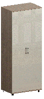 Шкафы двухстворчатые, Модульная система Грейс Шкаф ШК-5002  Ясень Асахи