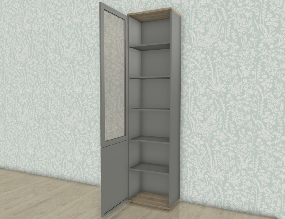 Шкафы одностворчатые, Модульная система Карина Шкаф ШК-1043