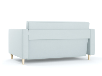 Диван-кровать еврокнижка Квадро, велюр