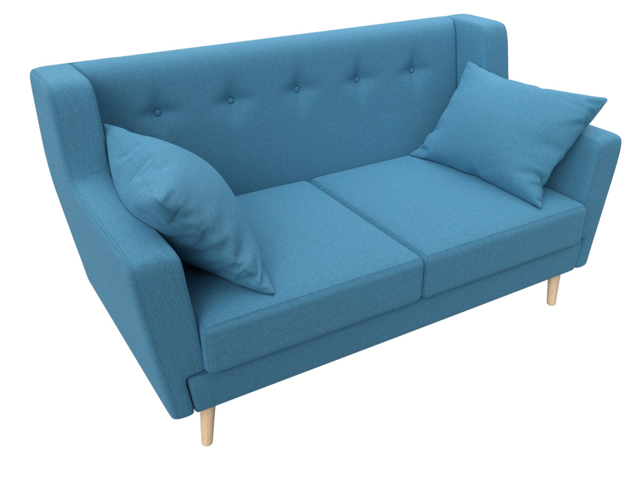 Диваны прямые кухонные, Диван кухонный прямой Брайтон 2, рогожка Амур